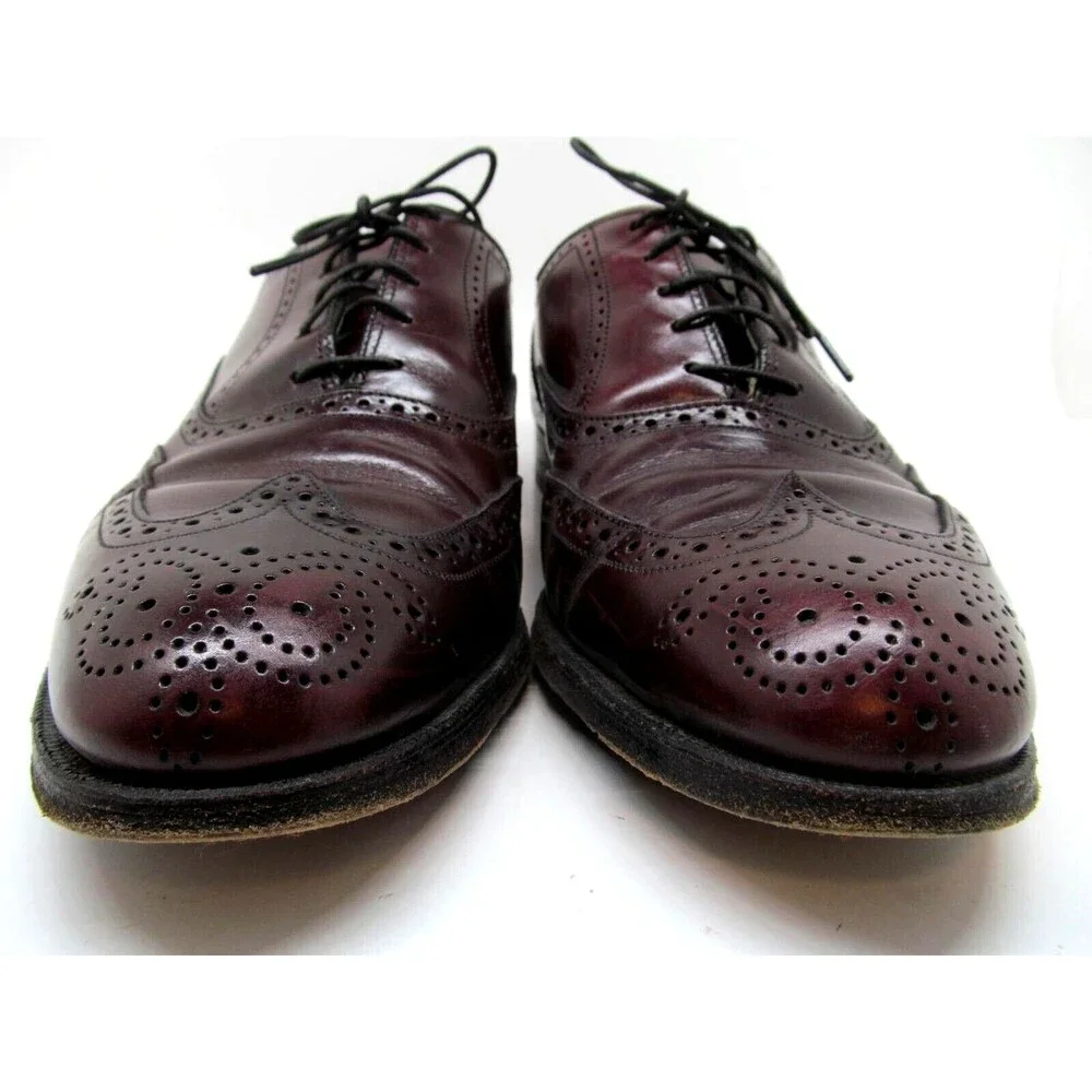 Florsheim Imperial Comfortech Brown Leather Wingtip Oxfords  US 9 D